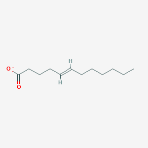 molecular formula C12H21O2- B1259164 5-Dodecenoate 