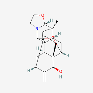 molecular formula C22H31NO3 B1259166 Spiramine D 