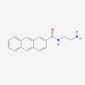 molecular formula C17H16N2O B12591801 N-(2-Aminoethyl)anthracene-2-carboxamide CAS No. 594871-04-2