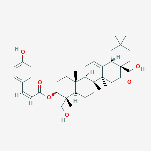 molecular formula C39H54O6 B1259225 (3Z)-coumaroylhederagenin 