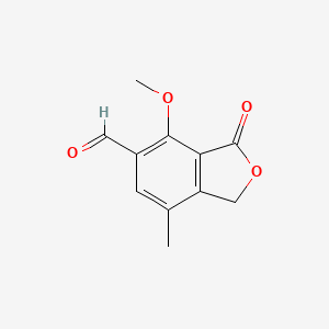 3-Oxo-4-methoxy-7-methyl-1,3-dihydroisobenzofuran-5-carbaldehyde