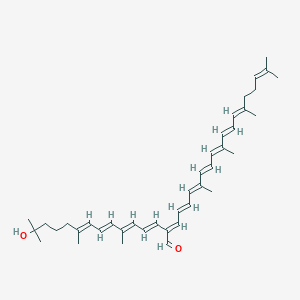 molecular formula C40H56O2 B1259232 Rhodopinal 