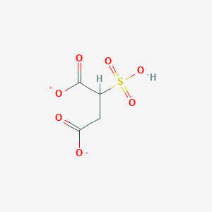 molecular formula C4H4O7S-2 B1259242 Sulfosuccinate 
