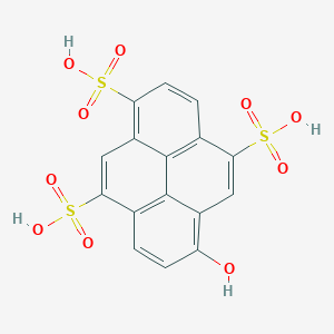 3-Hydroxy-5,8,10-pyrenetrisulfonic acid