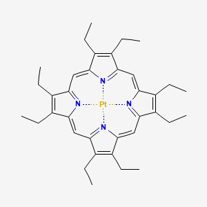 (2,3,7,8,12,13,17,18-octaethylporphyrinato-kappa(4)N(21),N(22),N(23),N(24))platinum(II)