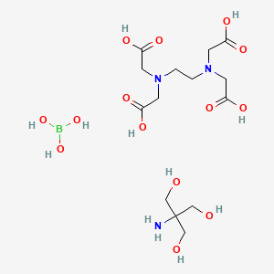molecular formula C14H30BN3O14 B1259277 Tris-Borate-EDTA buffer, 5X CAS No. 610769-35-2