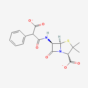 molecular formula C17H16N2O6S-2 B1259295 Pyopen 