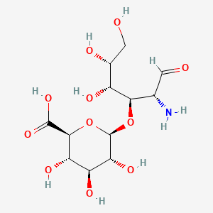 molecular formula C12H21NO11 B1259303 Hyalobiuronic acid CAS No. 499-15-0