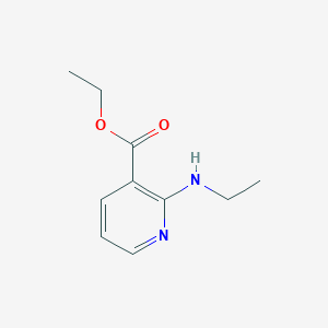 molecular formula C10H14N2O2 B125931 Ethyl 2-(ethylamino)pyridine-3-carboxylate CAS No. 143618-47-7