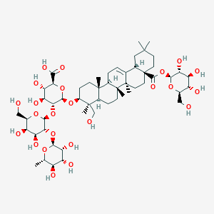 molecular formula C54H86O24 B1259315 Lablaboside B 