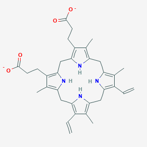 molecular formula C34H38N4O4-2 B1259327 Protoporphyrinogen(2-) 