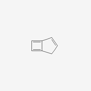 molecular formula C7H6 B12593276 Bicyclo[3.2.0]hepta-1(5),2,6-triene CAS No. 604791-38-0