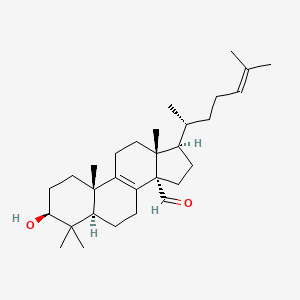 4,4-Dimethyl-14alpha-formyl-5alpha-cholesta-8,24-dien-3beta-ol