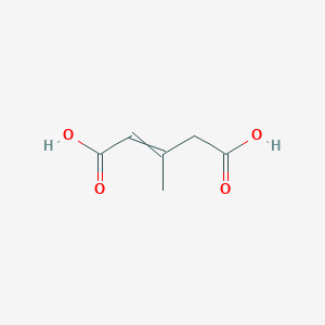 molecular formula C6H8O4 B125933 3-Methylglutaconic acid CAS No. 5746-90-7