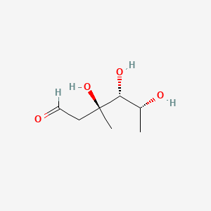 molecular formula C7H14O4 B1259330 Mycarose, D- CAS No. 6752-46-1