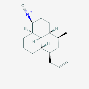 (1S,3S,3aR,6S,6aR,9aS,9bS)-6-isocyano-3,6-dimethyl-9-methylidene-1-(2-methylprop-2-enyl)-2,3,3a,4,5,6a,7,8,9a,9b-decahydro-1H-phenalene
