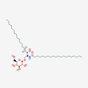 molecular formula C44H85NO8 B1259346 beta-D-glucosyl-N-eicosanoylsphingosine 