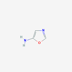 molecular formula C3H4N2O B1259359 Oxazol-5-amine CAS No. 97958-46-8