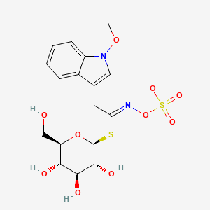 molecular formula C17H21N2O10S2- B1259375 Neoglucobrassicin anion 