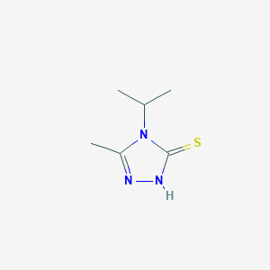 molecular formula C6H11N3S B125938 4-isopropyl-5-methyl-4H-1,2,4-triazole-3-thiol CAS No. 151519-23-2