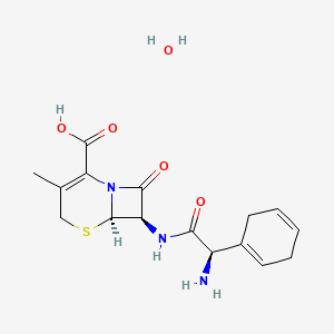 molecular formula C16H21N3O5S B1259406 Cephradine Monohydrate CAS No. 75975-70-1