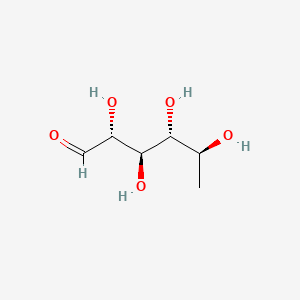molecular formula C6H12O5 B1259408 6-Deoxy-L-talose CAS No. 7658-10-0