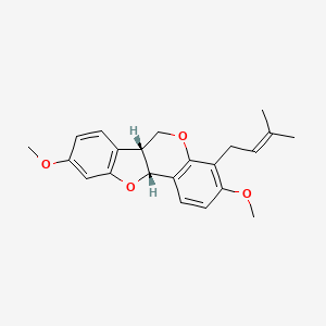 molecular formula C22H24O4 B1259409 Bitucarpin A 