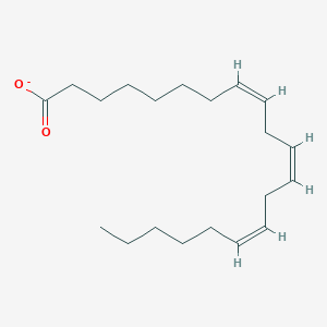 molecular formula C20H33O2- B1259415 (8Z,11Z,14Z)-Icosatrienoate 