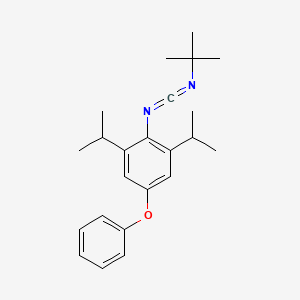 N-tert-butyl-N'-(2,6-diisopropyl-4-phenoxyphenyl)methanediimine