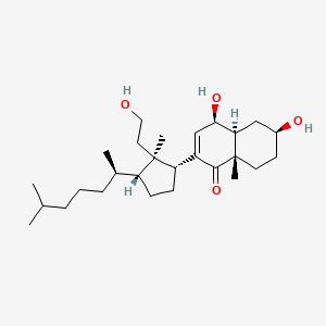 molecular formula C27H46O4 B1259424 Aplidiasterol A 