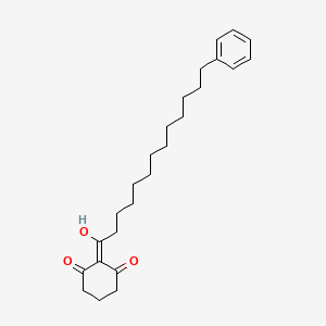 molecular formula C25H36O3 B1259425 Surinone B 