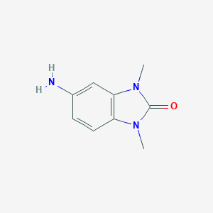 molecular formula C9H11N3O B125943 5-amino-1,3-dimethyl-1,3-dihydro-2H-benzimidazol-2-one CAS No. 110274-75-4