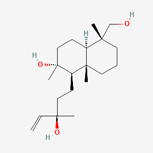 (1R,2R,4aR,5R,8aS)-5-(hydroxymethyl)-1-[(3R)-3-hydroxy-3-methylpent-4-enyl]-2,5,8a-trimethyl-3,4,4a,6,7,8-hexahydro-1H-naphthalen-2-ol
