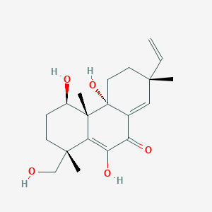 molecular formula C20H28O5 B1259466 Libertellenone C 