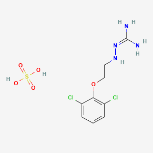 Bis[3-[2-(2,6-dichlorophenoxy)ethyl]carbazamidine] sulphate
