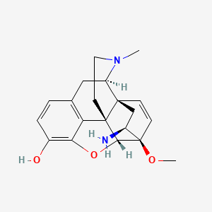 6,14-Ethenomorphinan-3-ol, 7-amino-4,5-epoxy-6-methoxy-17-methyl-, (5alpha,7alpha)-