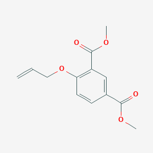 molecular formula C13H14O5 B12594841 Dimethyl 4-[(prop-2-en-1-yl)oxy]benzene-1,3-dicarboxylate CAS No. 651027-60-0