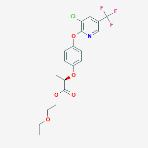 2-ethoxyethyl (2R)-2-(4-{[3-chloro-5-(trifluoromethyl)pyridin-2-yl]oxy}phenoxy)propanoate