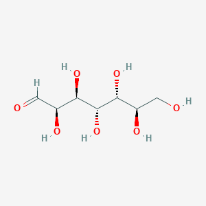 molecular formula C7H14O7 B1259488 d-Glycero-d-galacto-heptose 