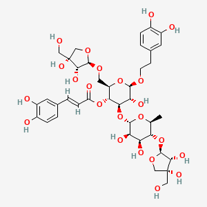 molecular formula C39H52O23 B1259491 Lunariifolioside 