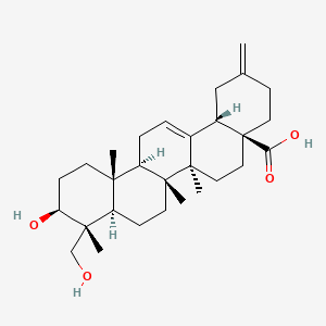 molecular formula C29H44O4 B1259496 30-Norhederagenin CAS No. 117654-06-5