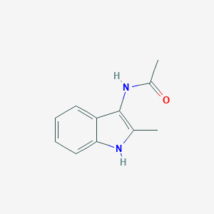 molecular formula C11H12N2O B125950 N-(2-methyl-1H-indol-3-yl)acetamide CAS No. 154876-18-3
