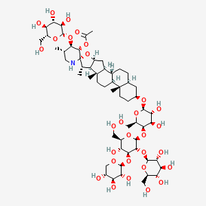 molecular formula C58H95NO29 B1259506 Lycoperoside G 