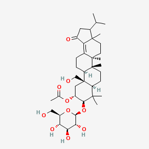 molecular formula C38H60O10 B1259512 hyalodendroside B 