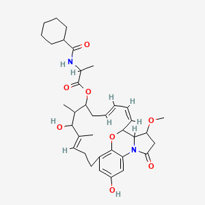 molecular formula C36H48N2O8 B1259517 Benzoxazomycin 
