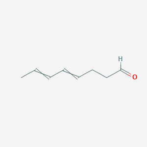 molecular formula C8H12O B12595323 Octa-4,6-dienal CAS No. 875879-07-5