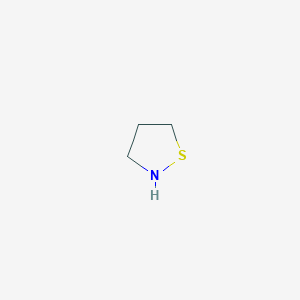molecular formula C3H7NS B1259544 Isothiazolidine 