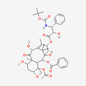 molecular formula C45H57NO14 B1259552 Cabazitaxel-[d6] 