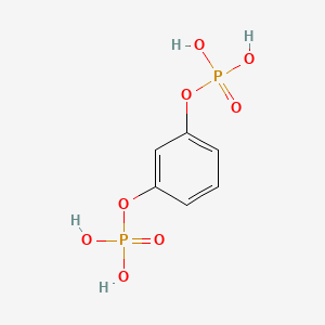 molecular formula C6H8O8P2 B1259559 Resorcinol bisphosphate 