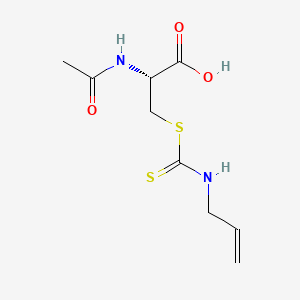 N-Acetyl-S-(N-allylthiocarbamoyl)cysteine